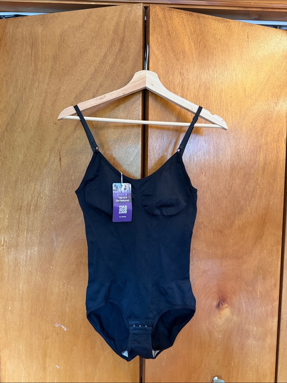 Black Shapewear Bodysuit